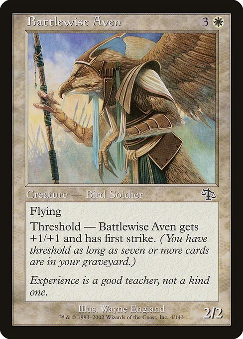 Battlewise Aven · Judgment 4/143