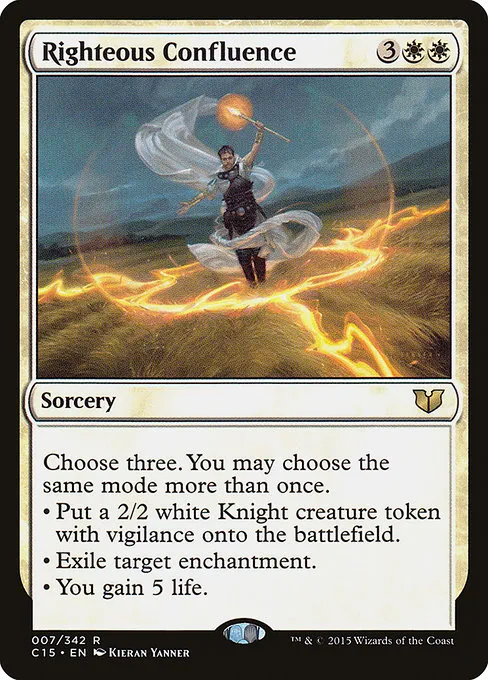 Righteous Confluence · Commander 2015 7/342