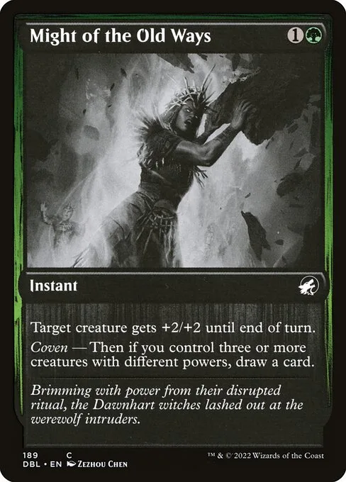 Might of the Old Ways · Innistrad: Double Feature 189/535