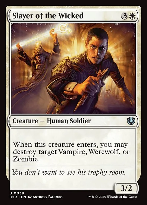 Slayer of the Wicked · Innistrad Remastered 39/495