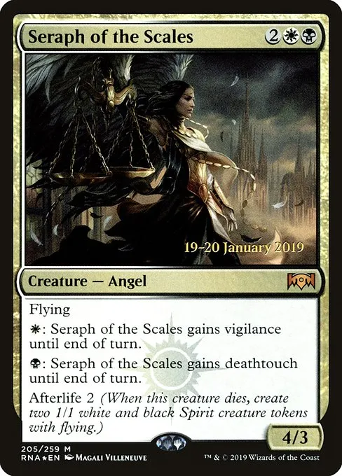 Seraph of the Scales · Ravnica Allegiance Promos 205s/81