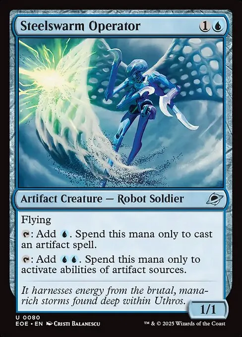 Steelswarm Operator · Edge of Eternities 80/400