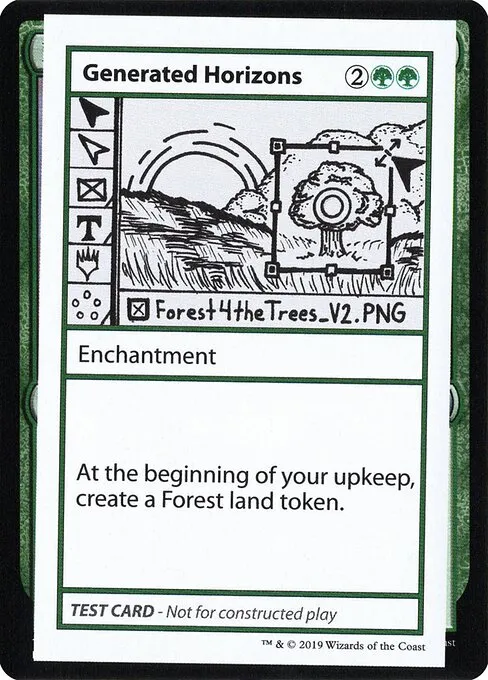 Generated Horizons · Mystery Booster Playtest Cards 2021 75/121
