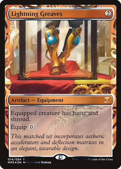 Lightning Greaves · Kaladesh Inventions 14/54