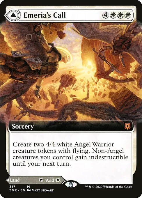 Emeria's Call // Emeria, Shattered Skyclave · Zendikar Rising 317/407