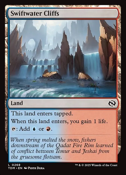 Swiftwater Cliffs · Tarkir: Dragonstorm 268/427