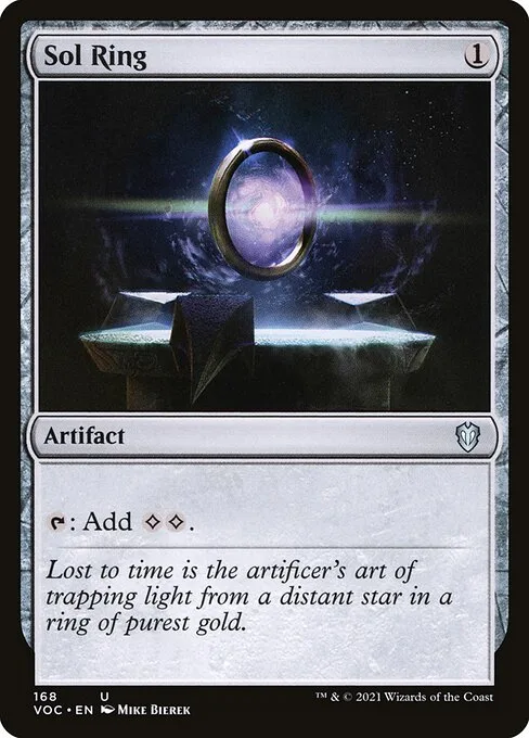 Sol Ring · Crimson Vow Commander 168/188
