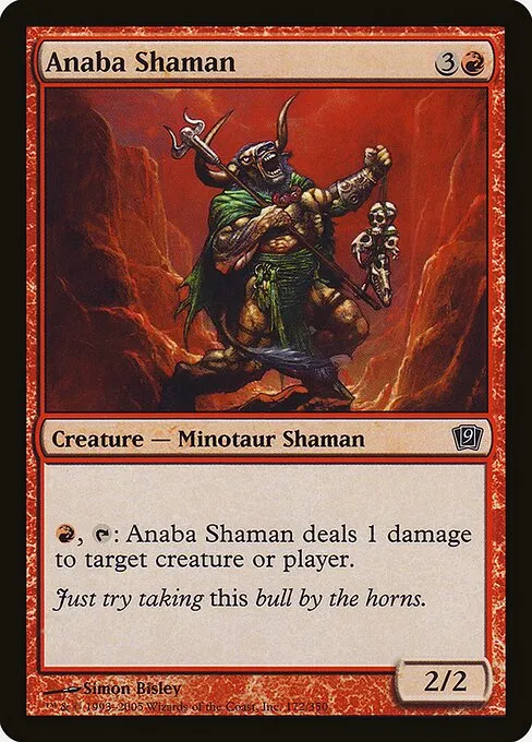Anaba Shaman · Ninth Edition 172★/710