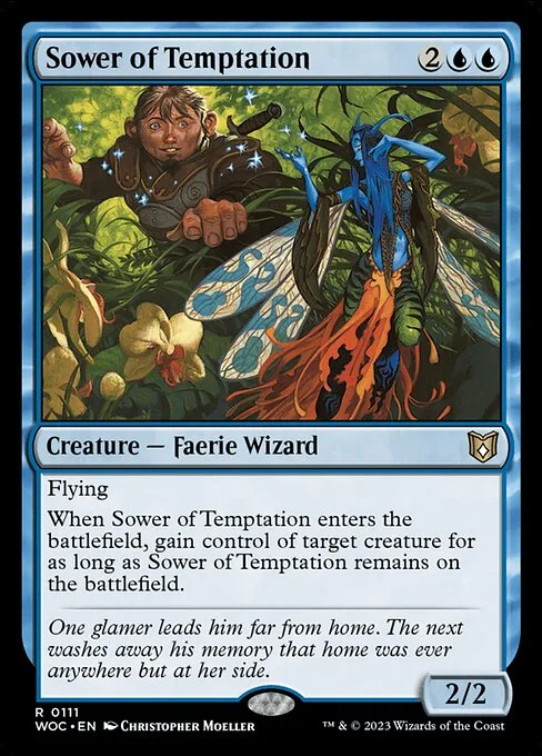Sower of Temptation · Wilds of Eldraine Commander 111/173