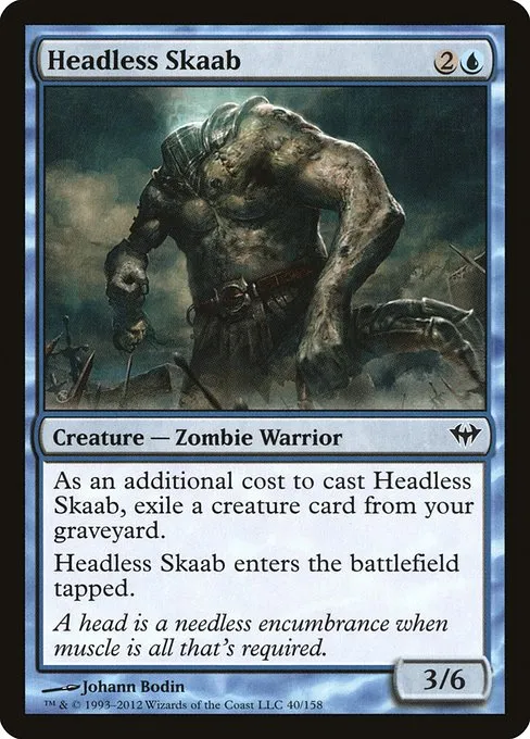 Headless Skaab · Dark Ascension 40/158