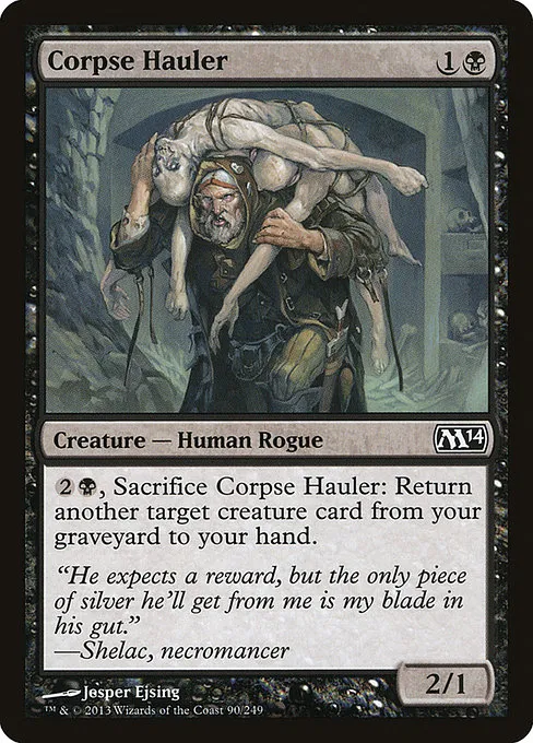 Corpse Hauler · Magic 2014 90/249