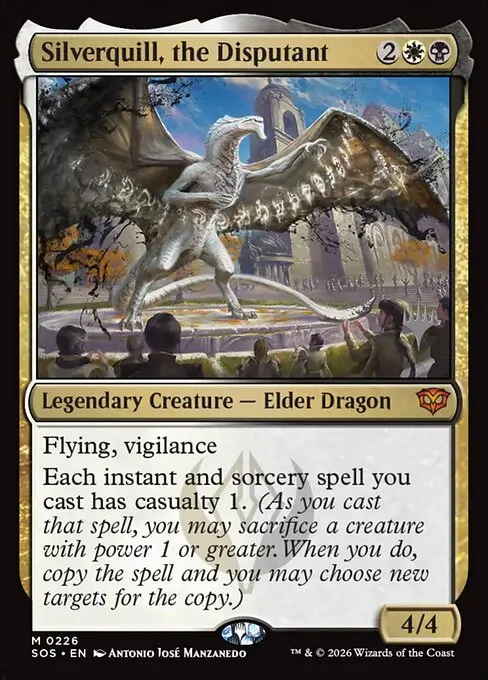 Silverquill, the Disputant · Secrets of Strixhaven Promos 226p/80