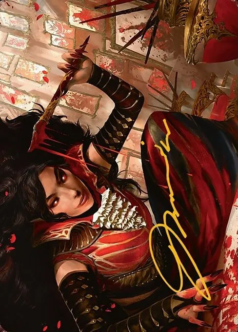 Blood Artist // Blood Artist · Innistrad Remastered Art Series 22/25