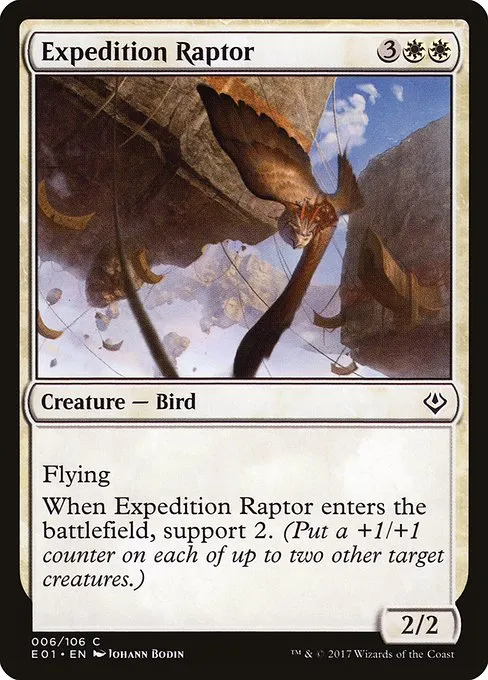 Expedition Raptor · Archenemy: Nicol Bolas 6/106