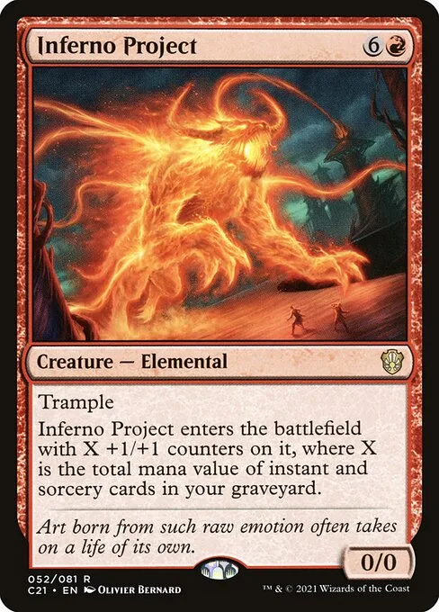 Inferno Project · Commander 2021 52/409