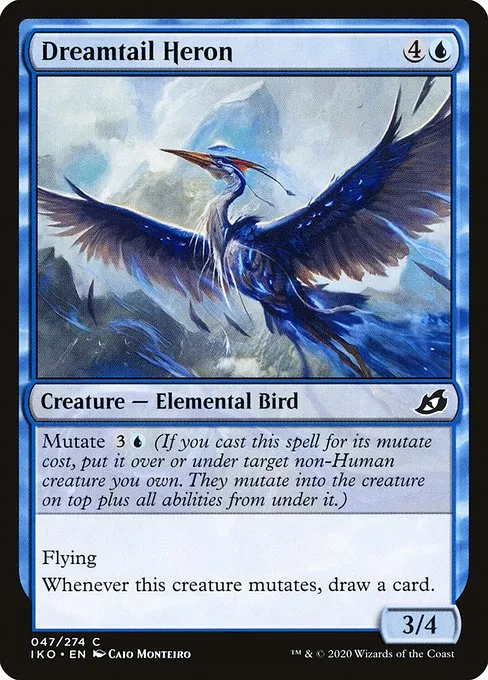 Dreamtail Heron · Ikoria: Lair of Behemoths 47/390