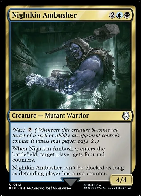 Nightkin Ambusher · Fallout 112/1068