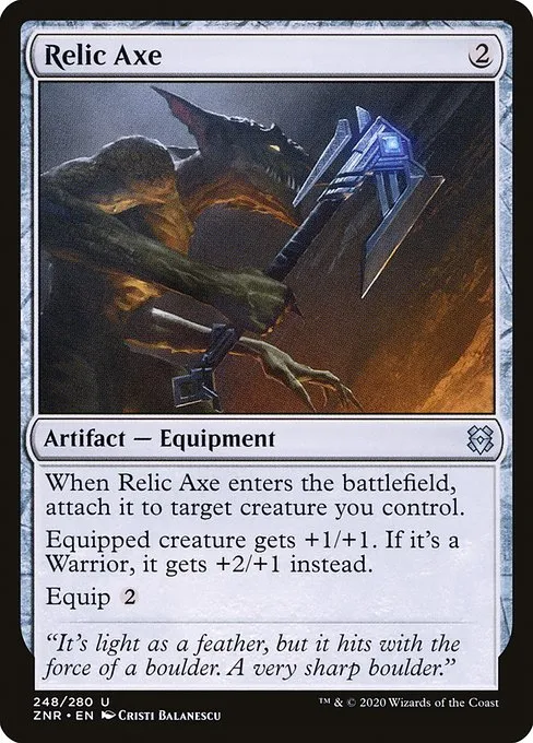 Relic Axe · Zendikar Rising 248/407