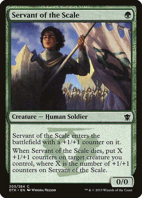 Servant of the Scale · Dragons of Tarkir 203/264