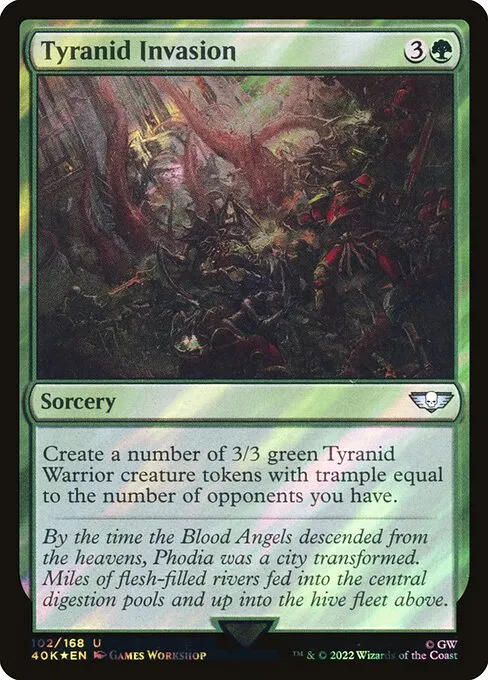 Tyranid Invasion · Warhammer 40,000 Commander 102★/617