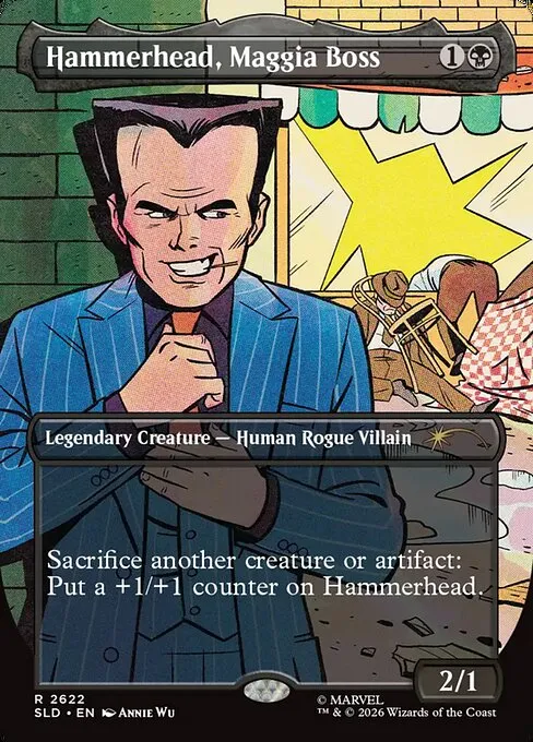 Hammerhead, Maggia Boss · Secret Lair Drop 2622/2547