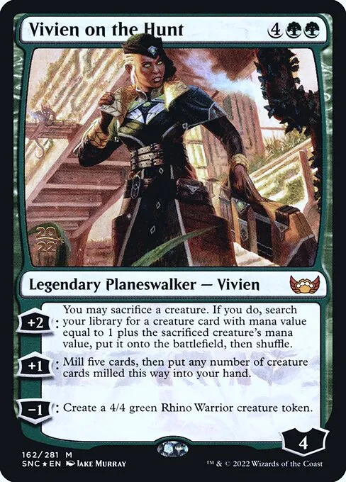 Vivien on the Hunt · Streets of New Capenna Promos 162s/161