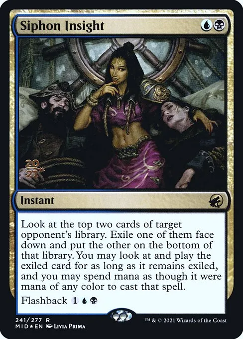 Siphon Insight · Innistrad: Midnight Hunt Promos 241s/155
