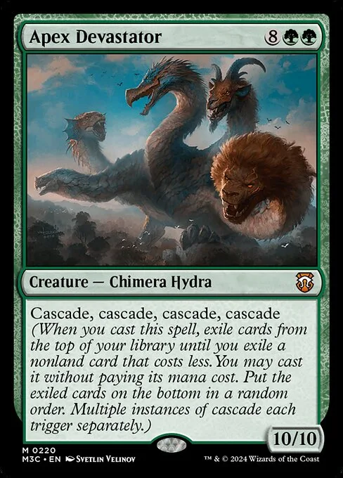 Apex Devastator · Modern Horizons 3 Commander 220/398