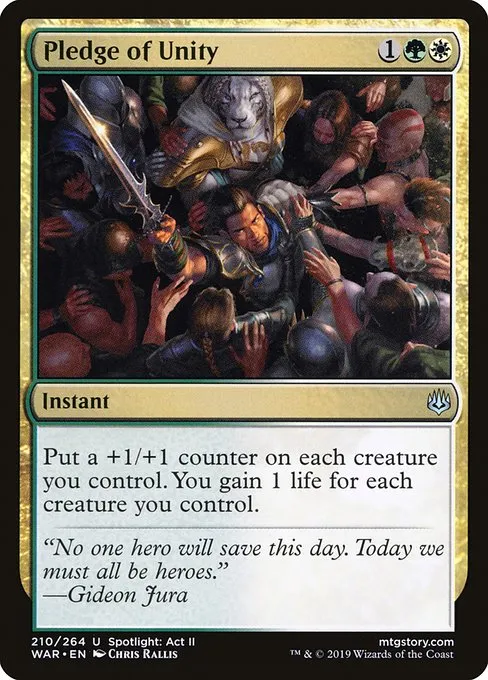 Pledge of Unity · War of the Spark 210/312