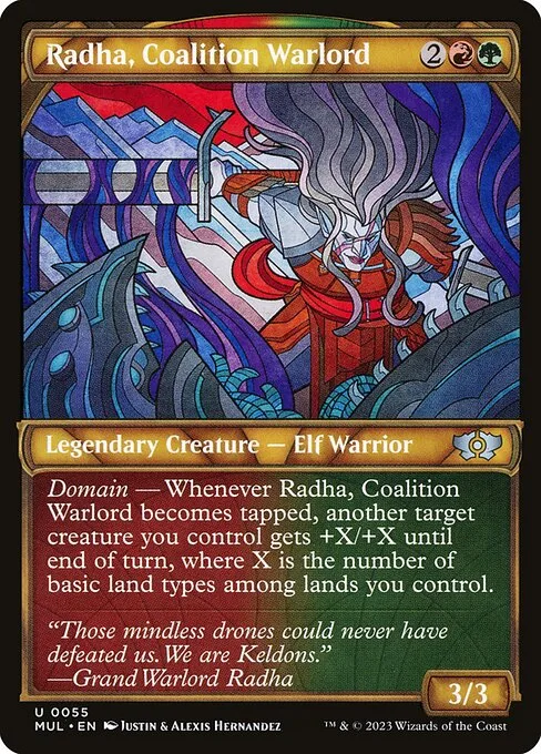 Radha, Coalition Warlord · Multiverse Legends 55/261