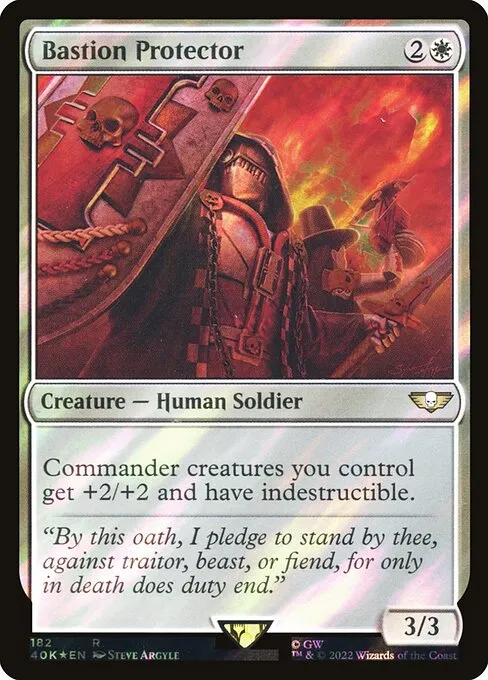 Bastion Protector · Warhammer 40,000 Commander 182★/617