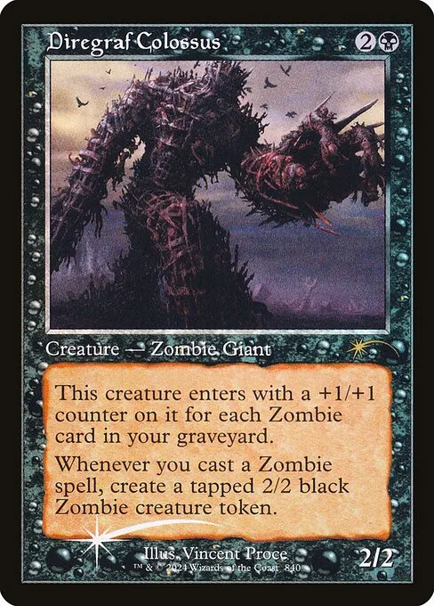 Diregraf Colossus · Secret Lair Drop 840/2547