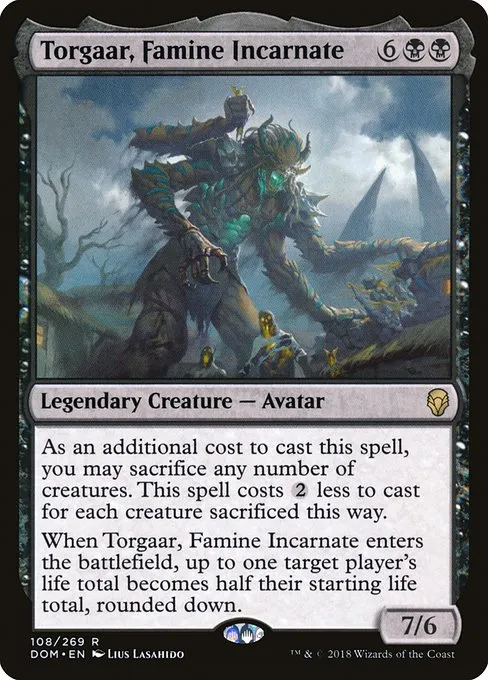 Torgaar, Famine Incarnate · Dominaria 108/280