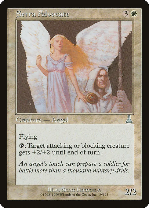 Serra Advocate · Urza's Destiny 19/143