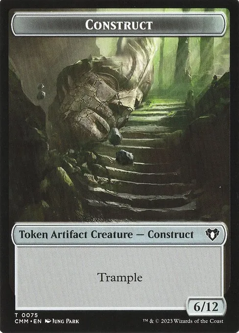 Construct · Commander Masters Tokens 75/81