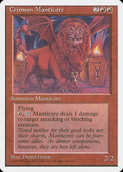 Crimson Manticore · Fourth Edition 183/380