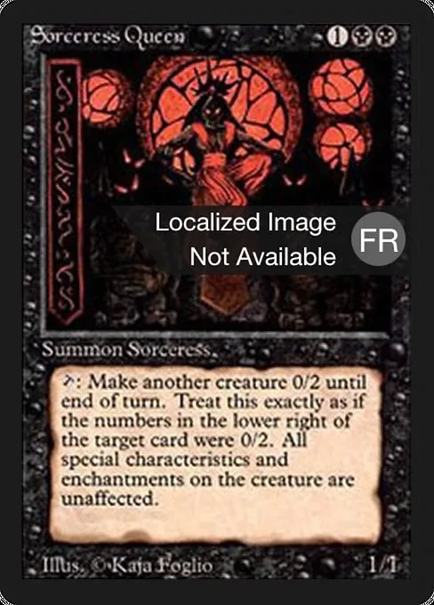 Sorceress Queen · Foreign Black Border 131/307