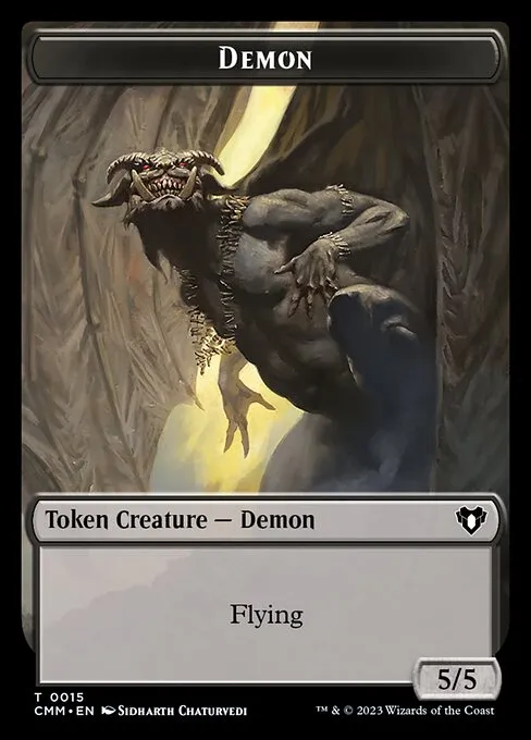 Demon · Commander Masters Tokens 15/81