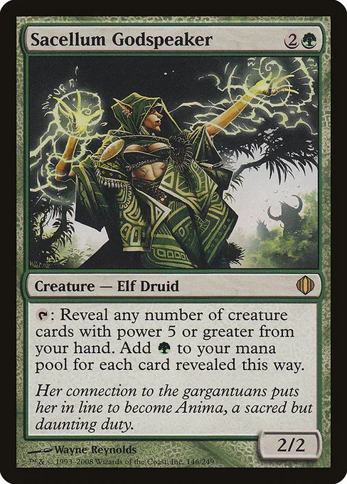 Sacellum Godspeaker · Shards of Alara 146/250