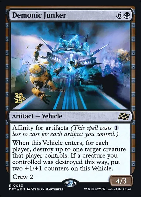 Demonic Junker · Aetherdrift Promos 83s/160
