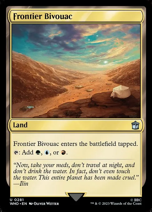 Frontier Bivouac · Doctor Who 281/1178