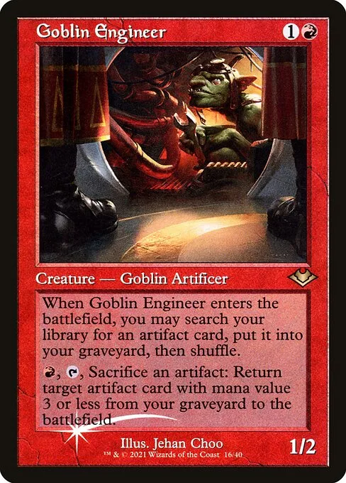 Goblin Engineer · Modern Horizons 1 Timeshifts 16/40