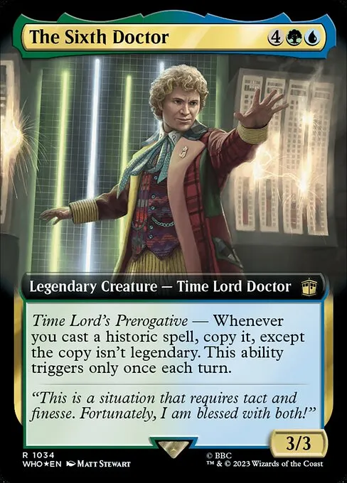 The Sixth Doctor · Doctor Who 1034/1178
