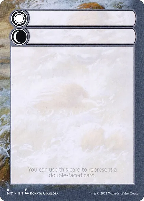 Double-Faced Substitute Card · Innistrad: Midnight Hunt Substitute Cards 9/9