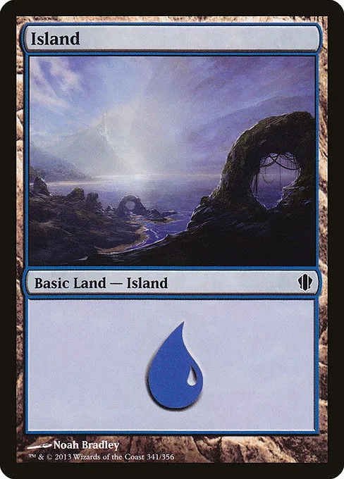 Island · Commander 2013 341/356