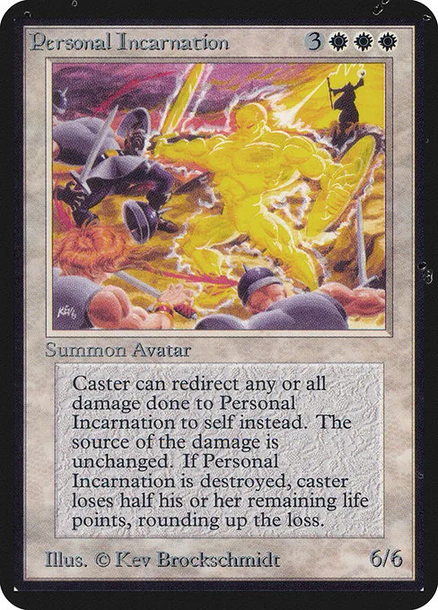 Personal Incarnation · Limited Edition Alpha 31/295