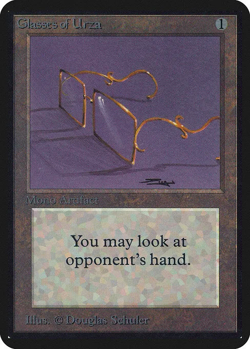 Glasses of Urza · Limited Edition Alpha 245/295