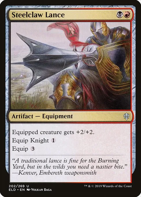 Steelclaw Lance · Throne of Eldraine 202/398