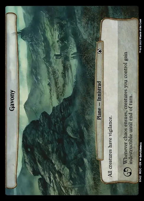 Gavony · March of the Machine Commander 142/450