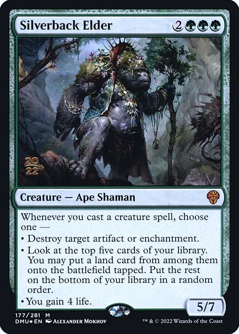 Silverback Elder · Dominaria United Promos 177s/161
